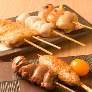 Fresh chicken delivered every morning and hand-made in the store! Juicy Yakitori (grilled chicken skewers)!