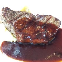 37 Steakhouse & Bar - （2015年10月）ブラックアンガス牛リブステーキ200g(^^)