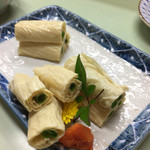 鯉とうなぎのまるます家 総本店 - 生ゆば刺