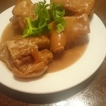 台南担仔麺 屋台料理 来来 - 豚足