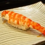 帆掛鮨 - 海老（2015年11月）