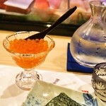 帆掛鮨 - いくら（2015年11月）