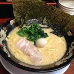 ラーメン神山 - H.27.6.15.昼 濃厚とんこつ塩ラーメン(中太麺) 680円