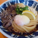 空飛ぶうどん やまぶき家 - （2015.9） 値打ちのある肉玉ぶっかけ!!! 730円