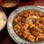 中華風家庭料理 ふーみん - ふーみん(コロコロ牛肉の麻婆豆腐)