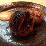 和鶏屋 - H.27.6.15.夜 しいたけ肉詰め @160円税別×2個