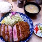 特上ロースかつ定食