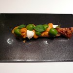 カンテサンス - 04.トマトとウニのタルトレット