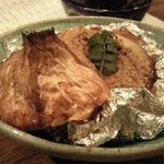 味酒 かむなび - 淡路・新玉ねぎの軍鶏肉味噌詰焼