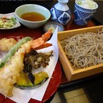 そばきり酒房 すだ金 - 天ぷらせいろ蕎麦