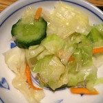 Bonten Shokudou - 豚丼のお漬物！