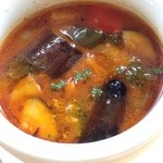 大分香りの博物館 カフェ サ・サンボン - この日はカレースープ