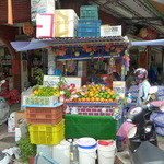 迪化街金桔檸檬 - 迪化街一段の交差点角にあります。