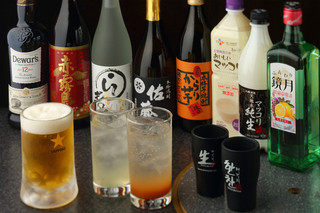 onikukouda - 飲み物も、いろいろご用意しております。　特に、芋焼酎にはこだわっております。