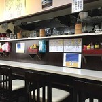 麺匠　名人房 - カウンターでもいいですって言ったんだけど、テーブル席どうぞって(*´ｴ｀*) 