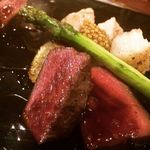 鉄板焼とワイン COCOLO - アボカドポークと鹿肉！