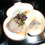 名古屋 浅田 - なます　紅白膾・福子と長いもの昆布〆