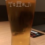 Yakiniku Toraji Shinjuku Takashimaya Taimuzusukueaten - 生ビール（620円）