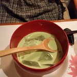 沢庵 - 抹茶氷寒天2015,11