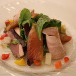 レストラン ラ トゥール - 自家製燻製ヴァリエとギリシャ風野菜のマリネ