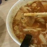 隆勝 - チャーシューのブロックがゴロッと！