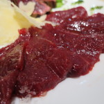 リストリア・ジラソーレ - 馬ロース肉のカルパッチョ