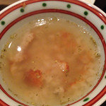 まき村 - ご好意で昆布出汁も戴き、茶漬けにしてみる。お焦げから出る香ばしさと穴子の旨味が堪らない。