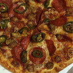 Domino's Pizza - 2015.11　　今回はハンドトスで・・
