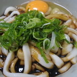 ちとせ - 2015.11　月見伊勢うどん＠550