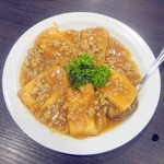 中華ダイニング高格 - 高格肉末一品豆腐（高格一品豆腐：挽肉）880円