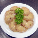 中華ダイニング高格 - 蜜汁糖藕（もち米詰め蓮根の蜜汁掛け）580円