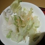 朝鮮飯店 - 【2015.11.21(土)】日替ランチの野菜サラダ