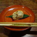 松川 - 焼いた栗