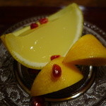 松川 - グレープフルーツゼリー、柿