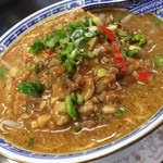 広東料理 天天 - 担々麺大盛
            極細麺に具沢山の甘辛いスープでめっちゃ旨し！