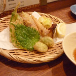 Kuimonya Housai - 野菜天ぷら盛り