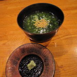 Sakana Kobayashi - 生のり（青のり）の雑炊