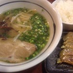 うま馬 - ラーメン餃子セット