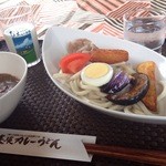 駅の見えるレストラン&カフェ KOERU - カレーうどん(つけ麵)