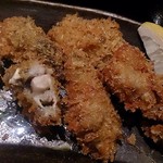 かなわ - 銀座 かなわ ＠銀座 広島湾 大黒神島沖産の牡蠣はジューシーな蒸し上がり
