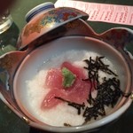 SHOWA - マグロの山かけ100円