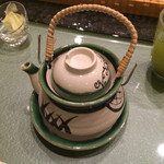 群来膳 - ぼらの白子としめじの土瓶蒸し