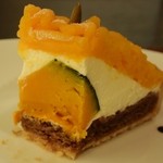 Veg.yard - 南瓜モンブランの中のかぼちゃ