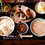 わいたの庄 - 「とろろ飯膳」です｡