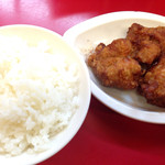 藤一番 - 唐揚げライスセット