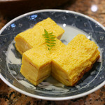 割烹　中むら - 厚焼き卵 ¥550