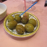 レストラン ペリニィヨン - おつまみ　オーガニックオリーブ　〇