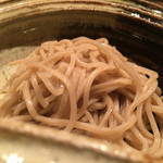 にくの匠 三芳 - 2015/11_長野から届けてもらっている新蕎麦