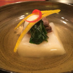 にくの匠 三芳 - 2015/11_百合根餅のお椀 テールスープ