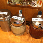 高松 - 味変の調味料